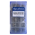 Marine Fasteners 216 Piece SS Tapping Screw Kit